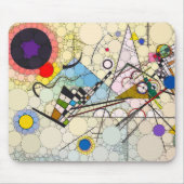 Compositie 8, Stippen van After Wassily Kandinsky Muismat (Voorkant)