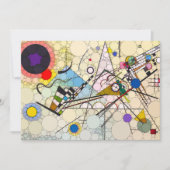 Compositie 8 van After Wassily Kandinsky Feestdagenkaart (Voorkant)