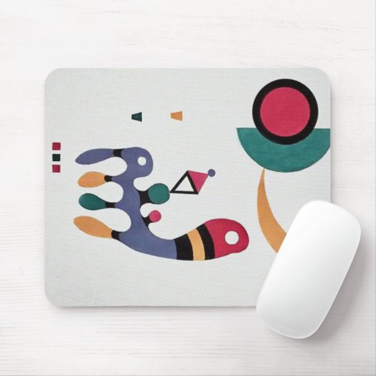 Compositie Biomorfe Abstractie - Kandinsky Muismat (Met muis)