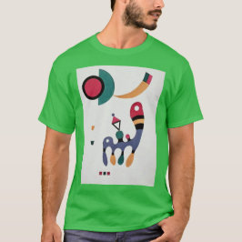 Compositie Biomorfe Abstractie - Kandinsky T-shirt