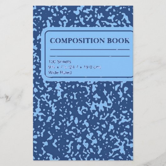 Compositie-boek Briefpapier (Voorkant)