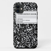 Compositie-boek Case-Mate iPhone Case (Achterkant)