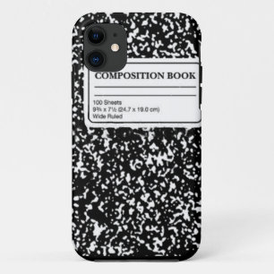 Compositie-boek Case-Mate iPhone Case