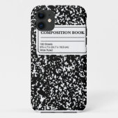 Compositie-boek Case-Mate iPhone Case (Achterkant)