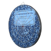 Compositie-boek Dartbord (Voorkant Rechts)