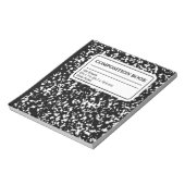 Compositie-boek Notitieblok (Linkerzijde)