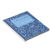 Compositie-boek Notitieblok (Schuin)