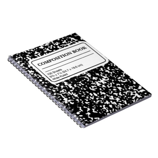 Compositie-boek Notitieboek (Rechterzijde)