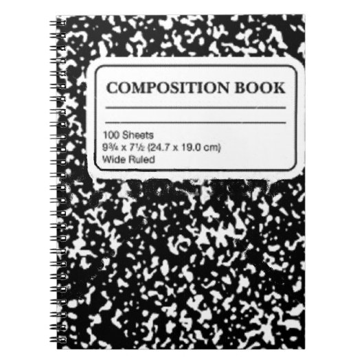Compositie-boek Notitieboek (Voorkant)