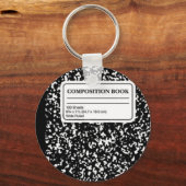 Compositie-boek Sleutelhanger (Voorkant)