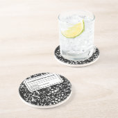 Compositie-boek Zandsteen Onderzetter (Zijkant)