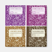 Compositie Book/Student-leraar Magneet (Voorkant)