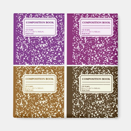 Compositie Book/Student-leraar Magneet (Voorkant)