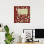 Compositie Book/Student-leraar Poster (Thuiskantoor)