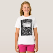 Compositie Book/Student-leraar T-shirt (Voorkant volledig)