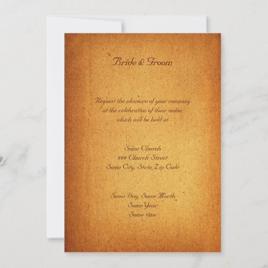  compositie bruiloft uitnodiging (Achterkant)