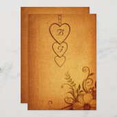  compositie bruiloft uitnodiging (Voorkant / Achterkant)