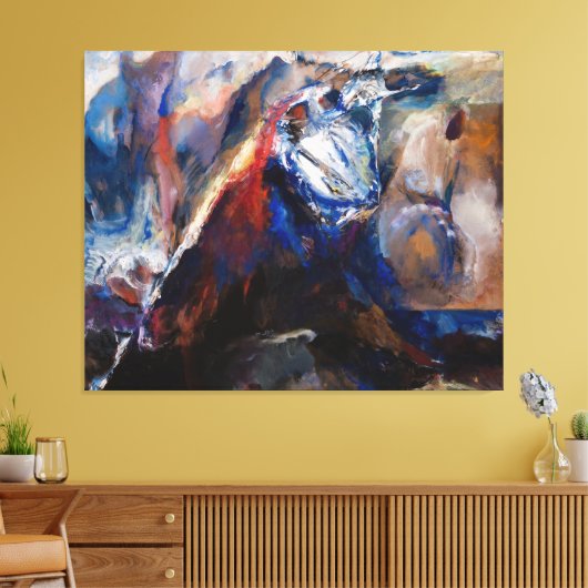 Compositie Canvas Afdruk (Insitu (Woonkamer))
