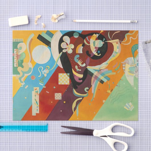 Compositie IX, Wassily Kandinsky Tissuepapier (Craft)