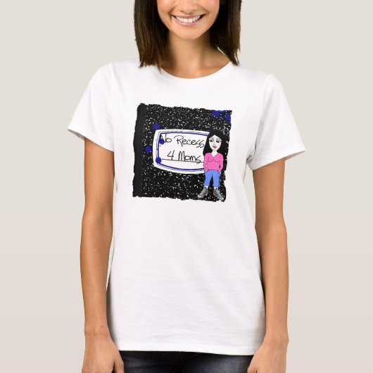 Compositie-laptop T-shirt (Voorkant)