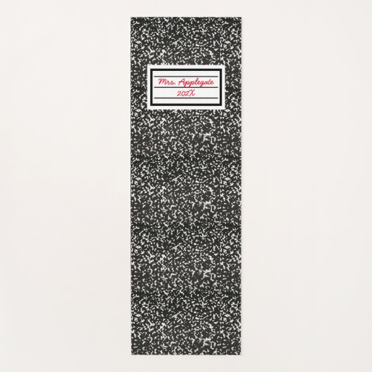 Compositie-laptop van leraar yogamat (Voorkant)