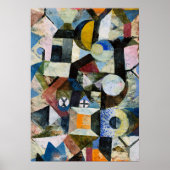Compositie met Gele Halve Maan en Y Poster (Voorkant)