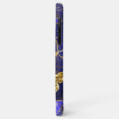 Compositie met saffier vlinders Case-Mate iPhone case (Achterkant/links)