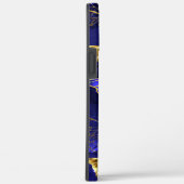 Compositie met saffier vlinders Case-Mate iPhone case (Achterkant / Rechts)