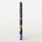 Compositie met saffiervlinders iPhone hoesje (Linkerkant)