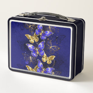 Compositie met Sapphire Butterflies