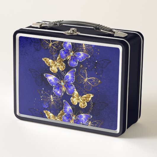 Compositie met Sapphire Butterflies (Voorkant)