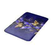 Compositie met Sapphire Butterflies Badmat (Gekanteld)