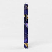 Compositie met Sapphire Butterflies Case-Mate iPhone Case (Achterkant/rechts)