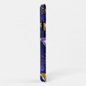 Compositie met Sapphire Butterflies Case-Mate iPhone Case (Achterkant/rechts)