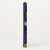 Compositie met Sapphire Butterflies Case-Mate iPhone Case (Achterkant/rechts)