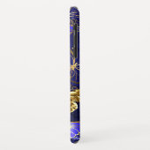 Compositie met Sapphire Butterflies Case-Mate iPhone Case (Achterkant/links)