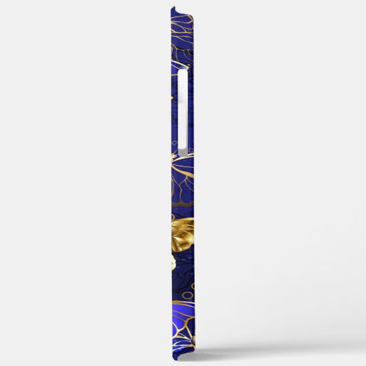 Compositie met Sapphire Butterflies Case-Mate iPhone Case (Achterkant / Links)