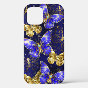 Compositie met Sapphire Butterflies Case-Mate iPhone Case