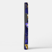 Compositie met Sapphire Butterflies Case-Mate iPhone Case (Achterkant / Rechts)