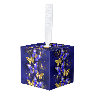 Compositie met Sapphire Butterflies Decoratie
