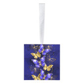 Compositie met Sapphire Butterflies Decoratie (Rechts)