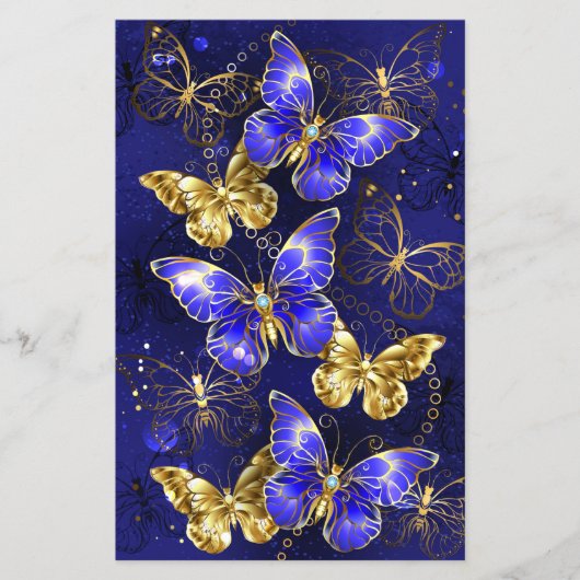Compositie met Sapphire Butterflies Flyer (Voorkant)