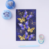 Compositie met Sapphire Butterflies Flyer (Enkel)