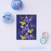 Compositie met Sapphire Butterflies Flyer (Enkel)
