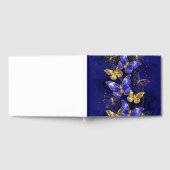 Compositie met Sapphire Butterflies Gastenboek (Volledig)