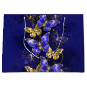 Compositie met Sapphire Butterflies Groot Cadeauzakje (Voorkant)