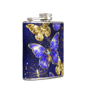 Compositie met Sapphire Butterflies Heupfles (Rechts)