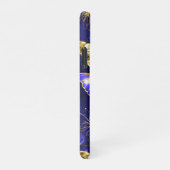 Compositie met Sapphire Butterflies iPhone Hoesje (Rechterkant)