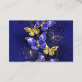 Compositie met Sapphire Butterflies Klantenkaartje (Voorkant)