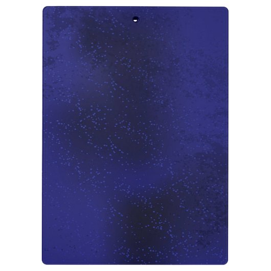 Compositie met Sapphire Butterflies Klembord (Achterkant)